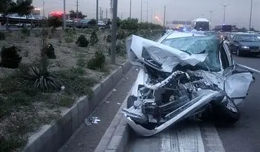 برخورد تیبا با عابرین پیاده در جاده یاسوج-شیراز ۲ کشته و ۶ مصدوم بر جا گذاشت