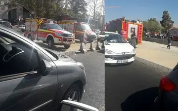 مردی امروز صبح در تقاطع نیایش ولیعصر خود را دار زد 