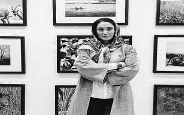 عکس هنری "هدیه تهرانی" در آتلیه