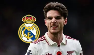 رقم غیرقابل باور آرسنال برای فروش دکلان رایس به رئال