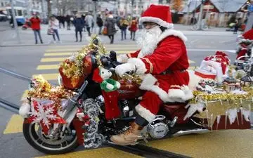 حال و هوای کریسمسی در سوییس + عکس