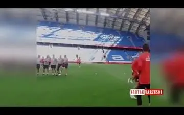 حرکات تکنیکی فوق ستاره های جهان در تمرینات 