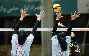  لیگ برتر والیبال بانوان| شکست قهرمان در هفته دوم 