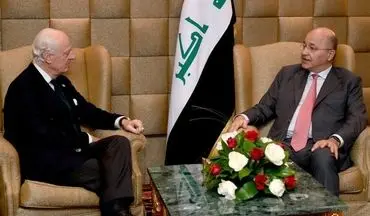 رئیس جمهور عراق: آثار ثبات سوریه بر ثبات منطقه منعکس خواهد شد