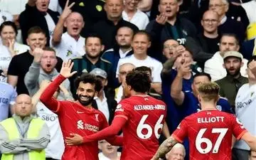 لیگ برتر انگلیس| لیورپول با یک پیروزی قاطعانه خانه لیدز را ترک کرد 