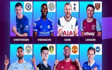 نامزدهای بهترین بازیکن ماه لیگ برتر انگلیس مشخص شدند