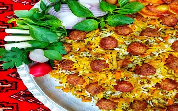  هویج پلو کازرونی یک پلوی متفاوت و خوشمزه!