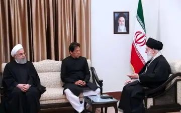 دیدار نخست وزیر پاکستان با رهبر انقلاب