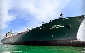 «ناو اقیانوس‌پیمای» شهید مهدوی به ناوگان سپاه‌ پیوست + اولین عکس‌ها
