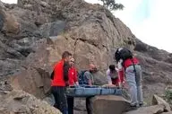 کوه‌گرد مصدوم شده از کوه‌های تفرش جان سالم به در برد