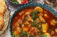 طرز تهیه خورش شلغم با گوشت و آلو!