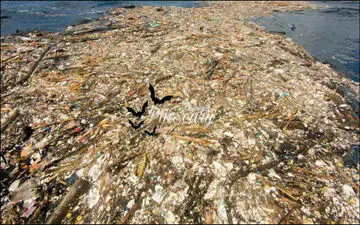 یک جزیره پر از زباله!زشت‌ترین جزیره جهان + عکس
