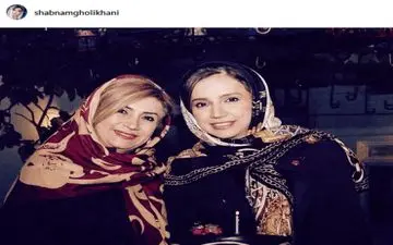 عکسی که بازیگر زن سینما در کنار خواهرش منتشر کرد