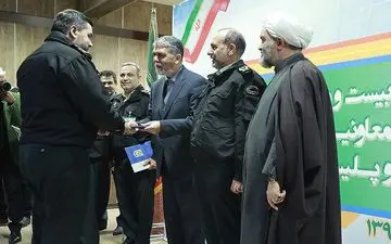 تقدیر از معاون اجتماعی پلیس کرمانشاه