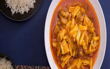 آموزش خورش کنگر با لپه | همه عاشق این طعم جذابش میشن