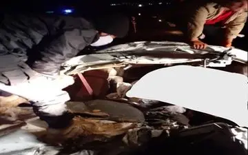 دو کشته و یک مصدوم در برخورد پژو پارس و کامیون در محور سمیرم به یاسوج