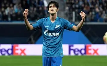 سردار آزمون در ترکیب زنیت مقابل بروژ
