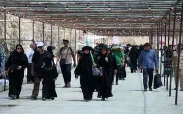  تردد بیش از ۶ هزار زائر از پایانه مرزی خسروی