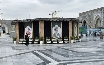 تصویر محل خاکسپاری رهبر شهید انقلاب منتشر شد؟