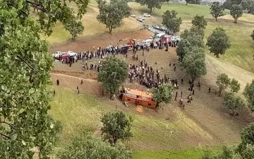 اتوبوس مرگ؛ پایان زندگی خانم دکتر در حادثه سقوط اتوبوس گردشگران اصفهانی به دره +عکس 