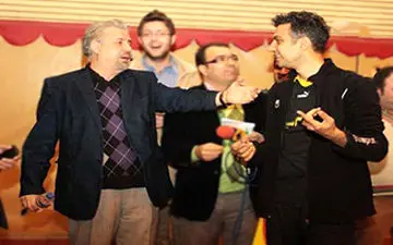 صحبت‌های عادل فردوسی پور در مراسم تشییع بهرام شفیع+فیلم