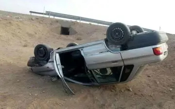 واژگونی پراید  ۶ کشته بر جای گذاشت