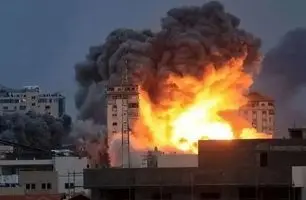 عکس / آثار وحشتناک حمله به محله بریانک تهران