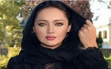 نیکی کریمی مشکی پوش شد !