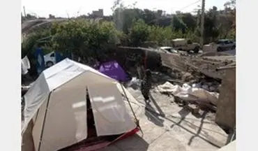 گازگرفتگی مرگبار در چادر زلزله زدگان