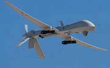 سقوط یک پهباد در بندر جاسک