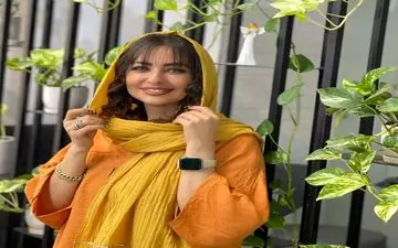 ست عجیب نفیسه روشن همه را شوکه کرد|این سلفی نفیسه روشن تعجب همه را برانگیخت