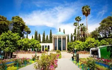 آشنایی با جاذبه های گردشگری سعدیه ، آرامگاه سعدی
