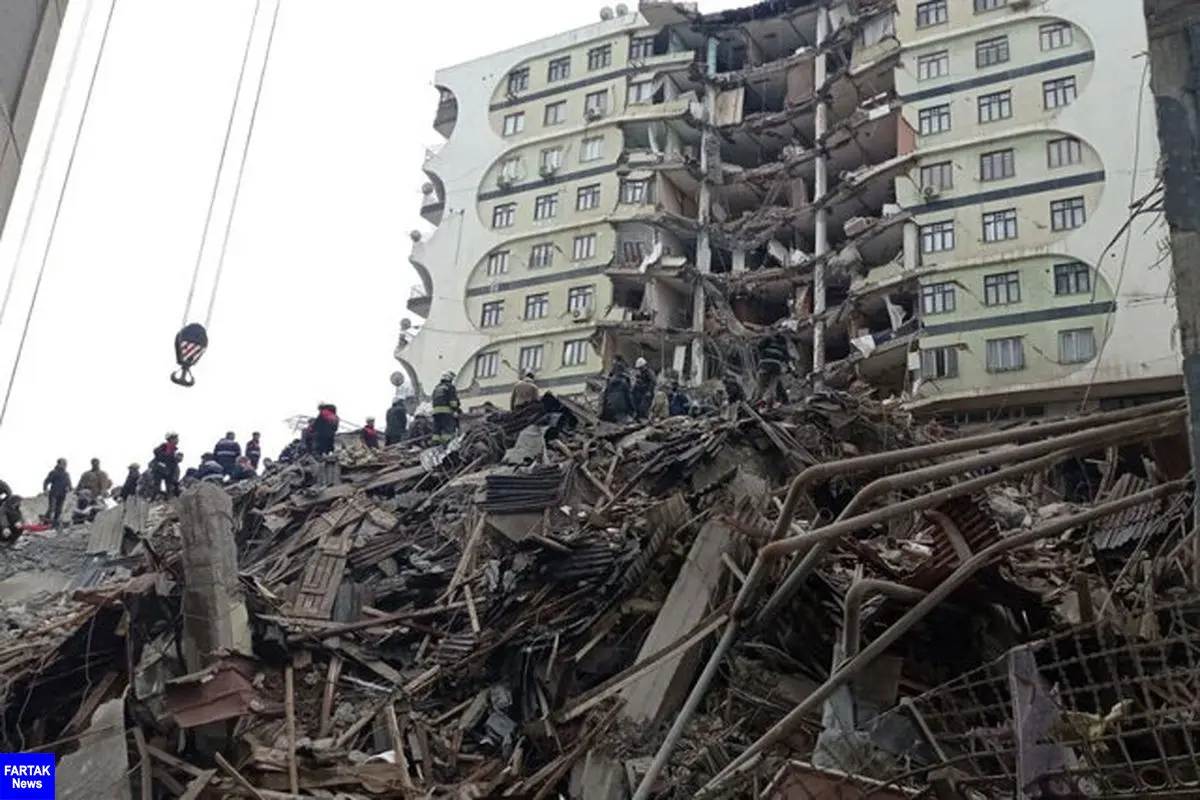 
آمار فاجعه بار قربانیان زلزله ترکیه