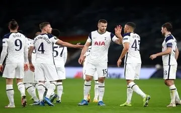 صعود مقتدرانه تاتنهام به مرحله یک هشتم نهایی لیگ اروپا