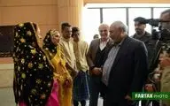 حضور حاج حسن سلیمانی در جشنواره کرمانشاه پایتخت آیین های نوروزی به روایت تصویر