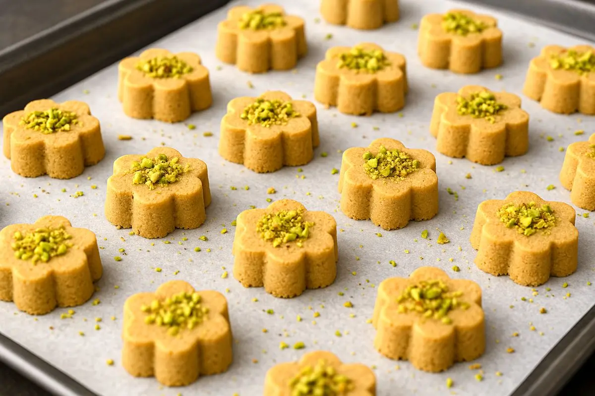 طرز تهیه شیرینی نخودچی مجلسی / پخت با فر و بدون فر مرحله‌به‌مرحله
