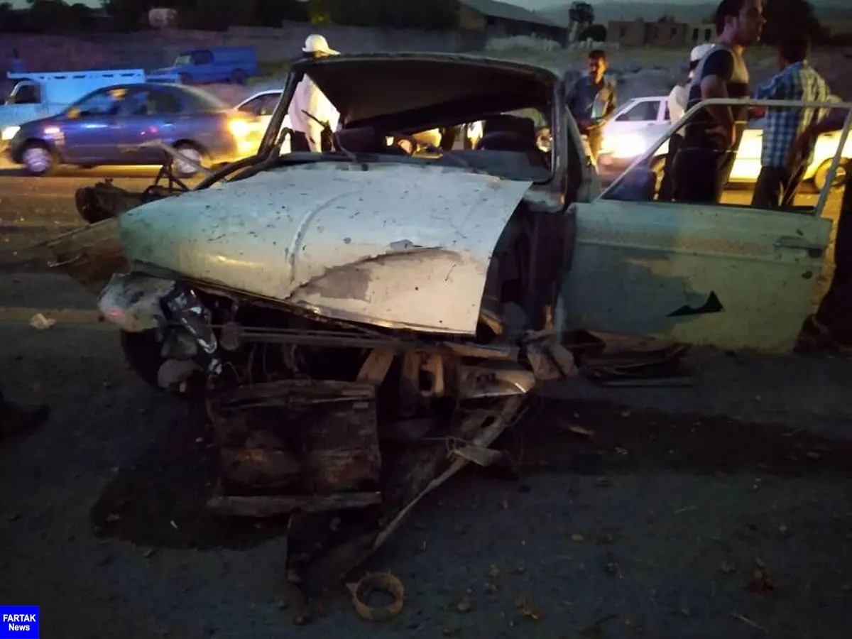 حادثه رانندگی در لرستان ۲ کشته برجا گذاشت