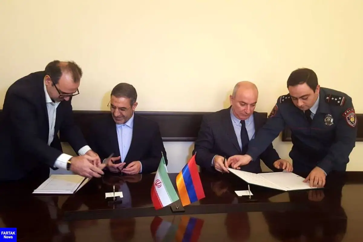 ایران و ارمنستان همکاری های انتظامی خود را گسترش می دهند