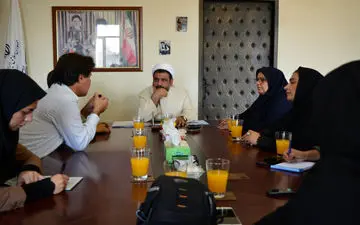 دیدار انجمن ورزشی‌نویسان با مدیرکل فرهنگ و ارشاد اسلامی کرمانشاه به روایت تصویر