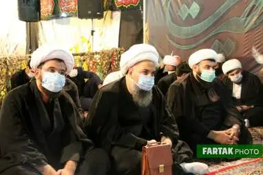 مراسم درگذشت والده مکرمه حجت‌الاسلام  رئیس سازمان گسترش اقتصاد مقاومتی 