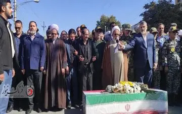 گزارش تصویری/ تشییع باشکوه  پیکر «شهید سجاد منصوری» در کرمانشاه
