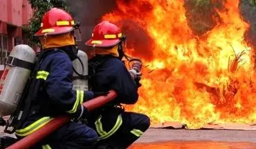 مخزن مازوت کارخانه سیمان دورود آتش گرفت+ جزیاات حداثه 