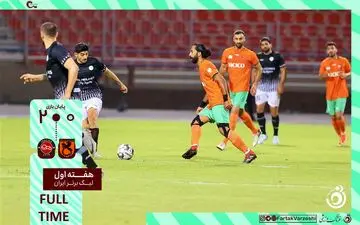 خلاصه بازی مس رفسنجان 0 - تراکتور 2 + ویدئو