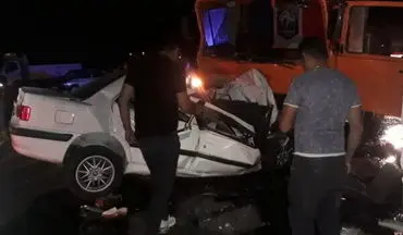 حادثه رانندگی در فسا ۴ کشته و زخمی داشت
