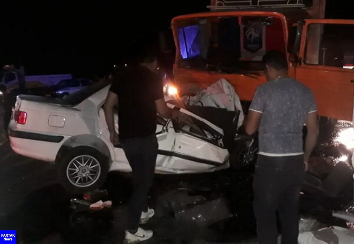 حادثه رانندگی در فسا ۴ کشته و زخمی داشت

