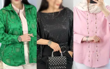  40 مدل شومیز لاکچری و جدید ۱۴۰۲ / با این شومیزها مثل ستاره بدرخش