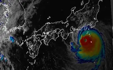 طوفان ژاپن و کره شمالی را در حالت فوق‌العاده قرار داد
