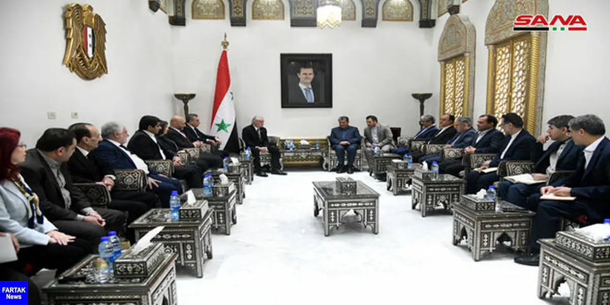 ایران نقش مهمی در حمایت از سوریه ایفا کرد