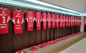  رونمایی از پیراهن پرسپولیس برای بازی با الوصل+عکس