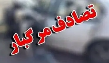 واژگونی سمند در محور بیجار-بابارشانی؛ یک کشته و سه مصدوم